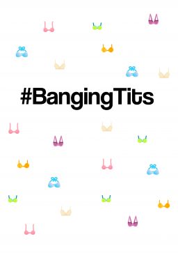 #bangingtits greetings card