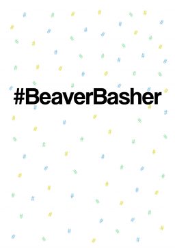 #beaverbasher greetings card